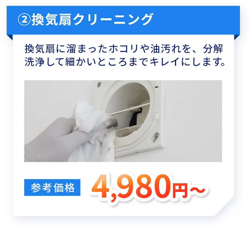 換気扇クリーニング